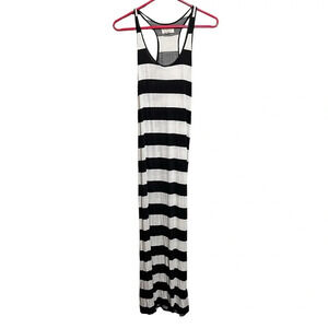 Denim & Supply Ralph Lauren Women's Maxi Dress Small Sleeveless Black & White